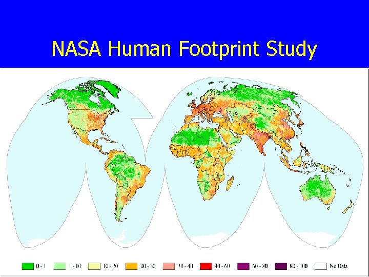 NASA Human Footprint Study 