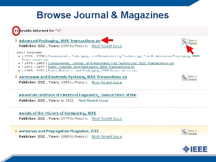 Browse Journal & Magazines 
