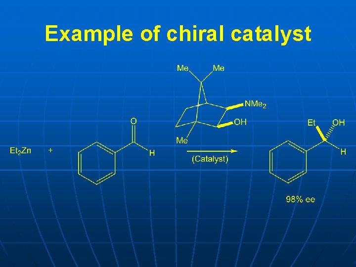 Example of chiral catalyst 