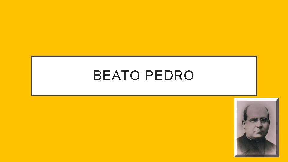 BEATO PEDRO 