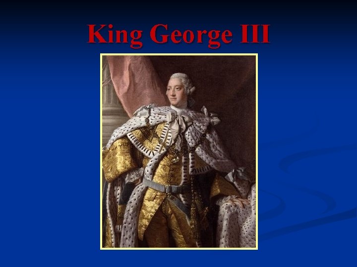 King George III 