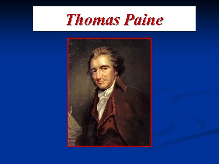 Thomas Paine 