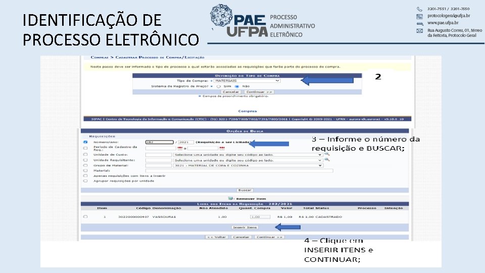 IDENTIFICAÇÃO DE PROCESSO ELETRÔNICO 