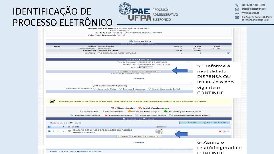 IDENTIFICAÇÃO DE PROCESSO ELETRÔNICO 