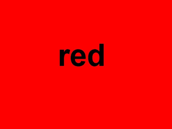 red 