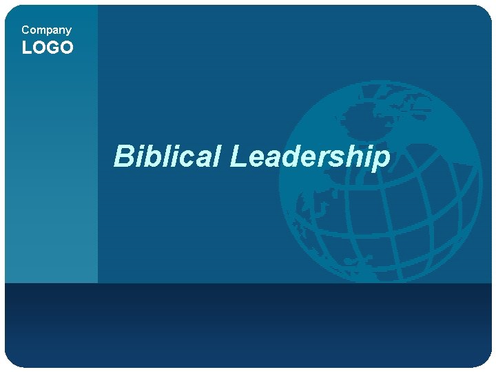 Company LOGO Biblical Leadership 