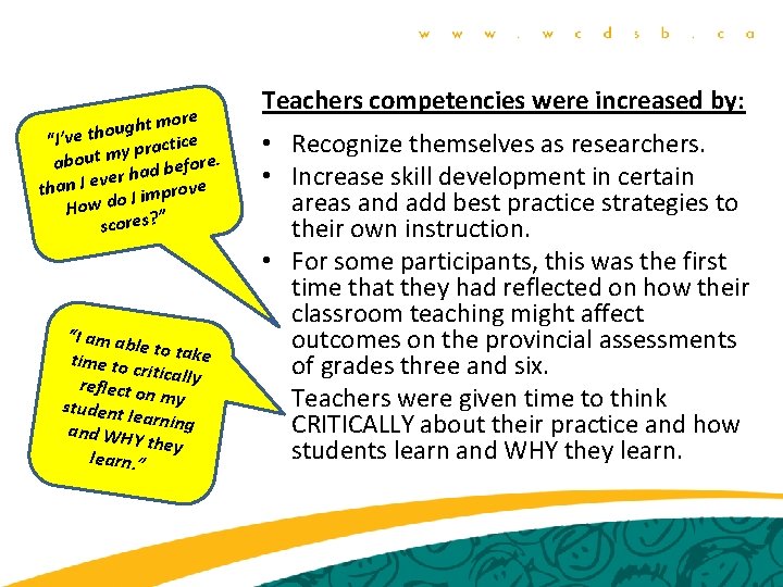 more t h g u o h “I’ve t ctice a r p y