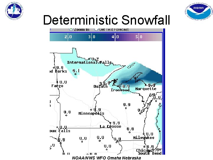 Deterministic Snowfall NOAA/NWS WFO Omaha Nebraska 
