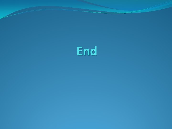End 