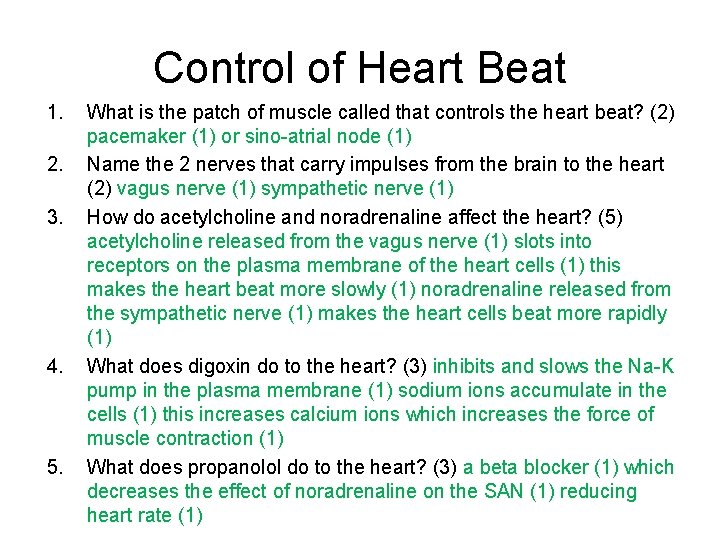 Control of Heart Beat 1. 2. 3. 4. 5. What is the patch of