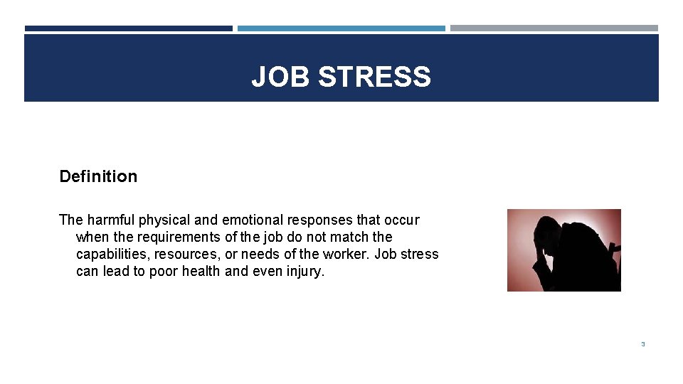 MANAGING JOB STRESS World Mental Health Day Www