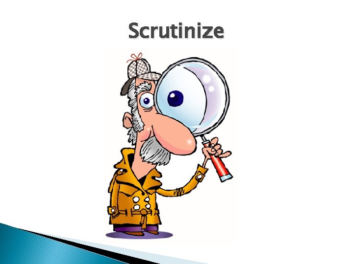 Scrutinize 