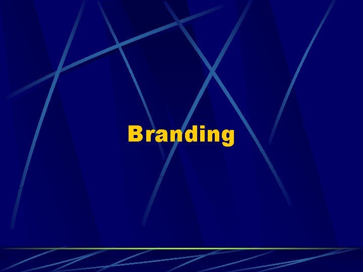 Branding 