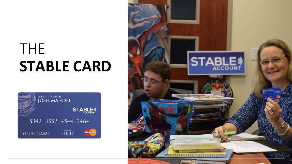 THE STABLE CARD 