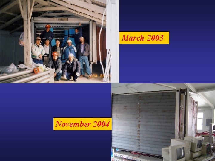 March 2003 November 2004 