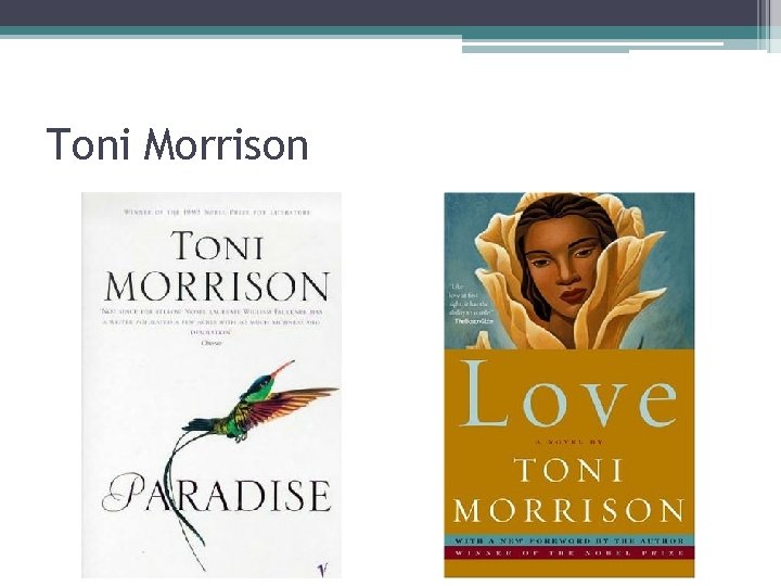 Toni Morrison 