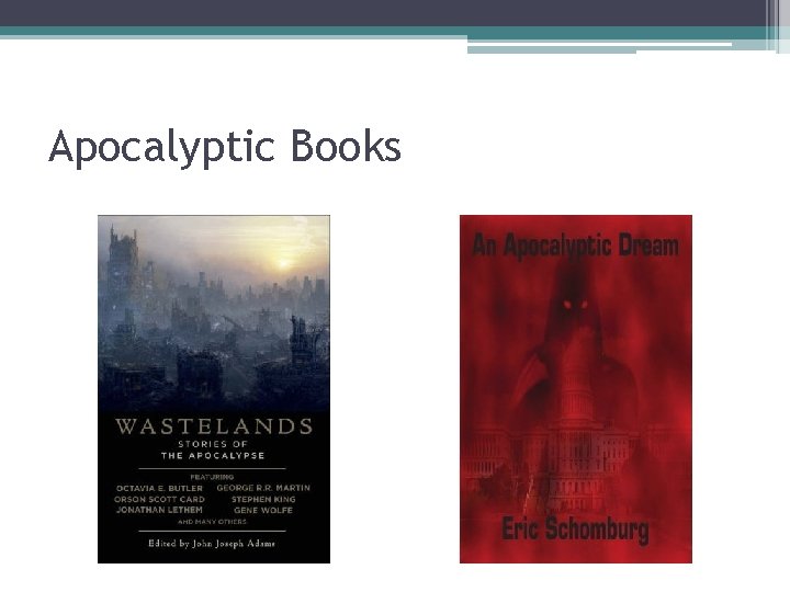 Apocalyptic Books 