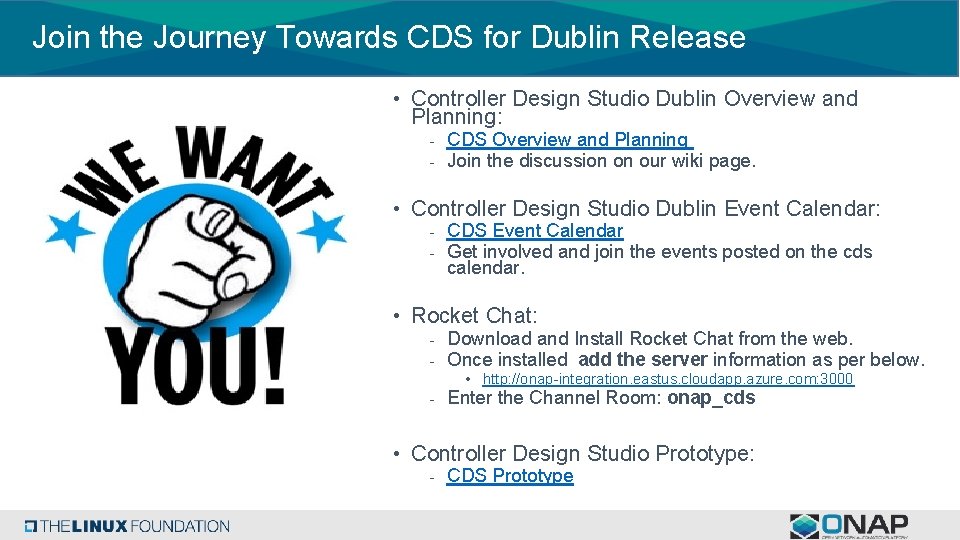 Join the Journey Towards CDS for Dublin Release • Controller Design Studio Dublin Overview