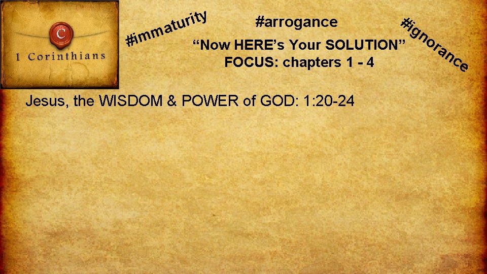 y t i r atu m m i # #arrogance #ig no ra “Now