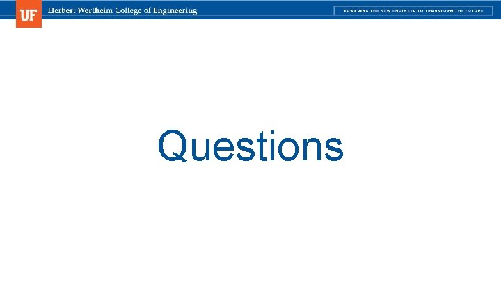 Questions Questions
