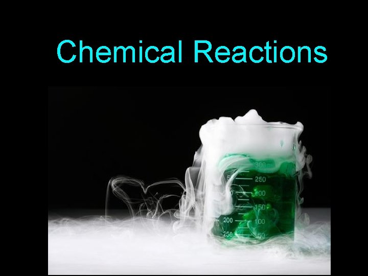 Chemical Reactions 