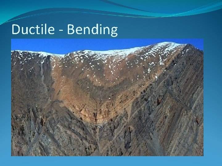 Ductile - Bending 