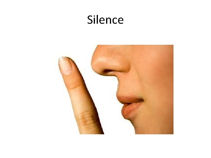 Silence 