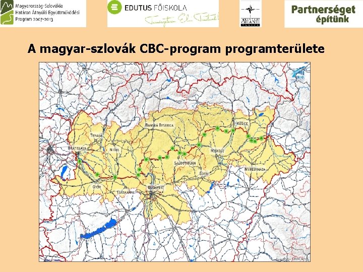 A magyar-szlovák CBC-programterülete 