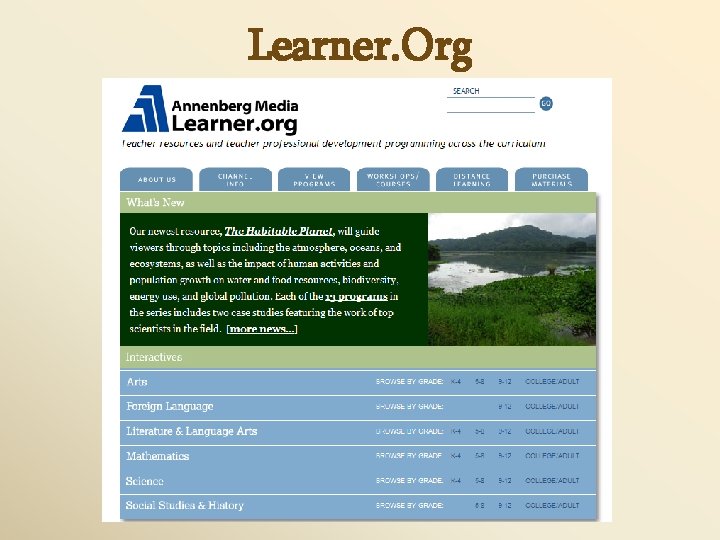 Learner. Org 