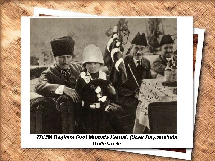 Cumhurbaşkanı Gazi Mustafa Kemal, İzmir Erkek Lisesinde matematik dersini izlerken (1 Şubat 1931) TBMM