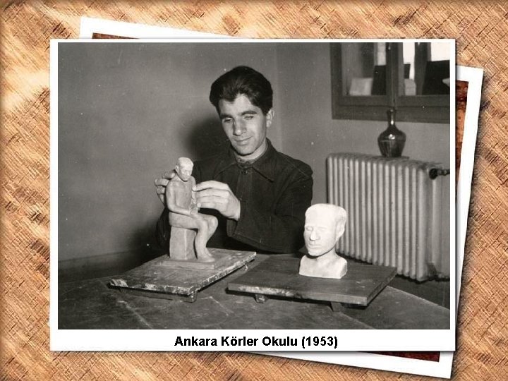 Cumhurbaşkanı Gazi Mustafa Kemal, İzmir Erkek Lisesinde matematik dersini izlerken (1 Şubat 1931) Ankara