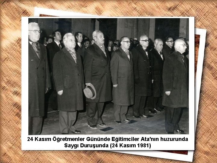 Cumhurbaşkanı Gazi Mustafa Kemal, İzmir Erkek Lisesinde matematik dersini izlerken (1 Şubat 1931) 24