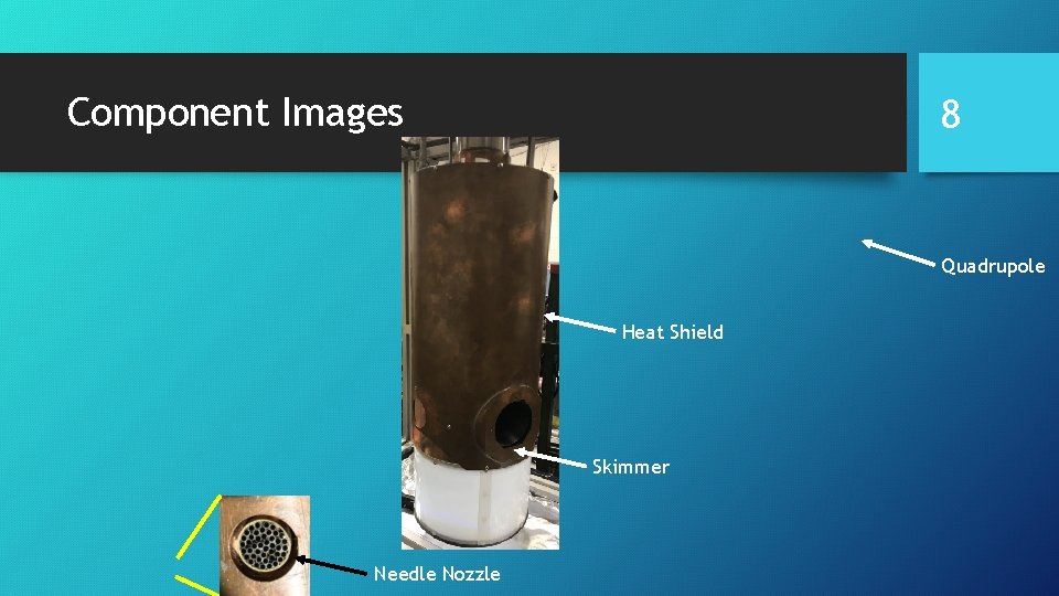 Component Images 8 Quadrupole Heat Shield Skimmer Needle Nozzle 
