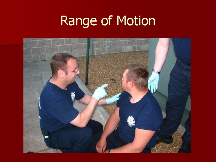 Range of Motion 