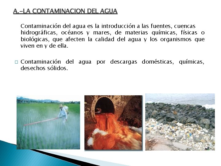 Megatendencia de la Contaminacin Ambiental INTRODUCCION En los