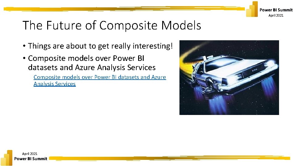 The Future of Composite Models • Things are about to get really interesting! •