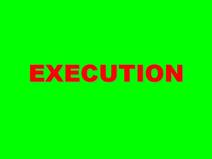 EXECUTION 