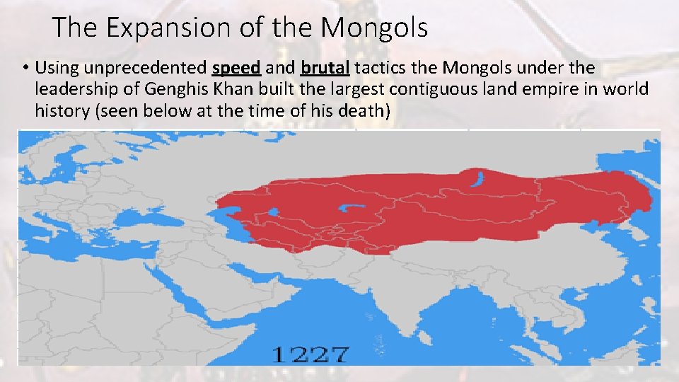 Mongols 101 A Basic Introduction To Genghis Kahn