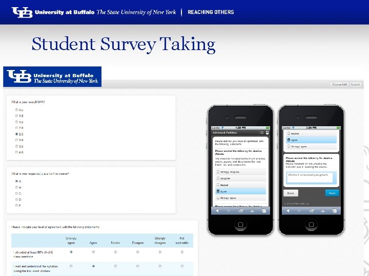 Student Survey Taking 