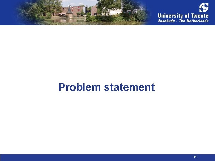 Problem statement 11 