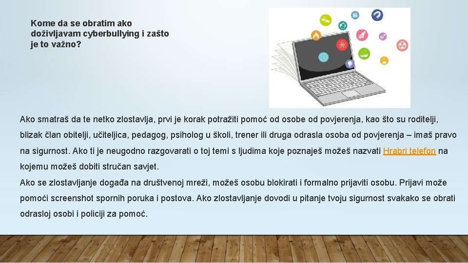 Kome da se obratim ako doživljavam cyberbullying i zašto je to važno? Ako smatraš