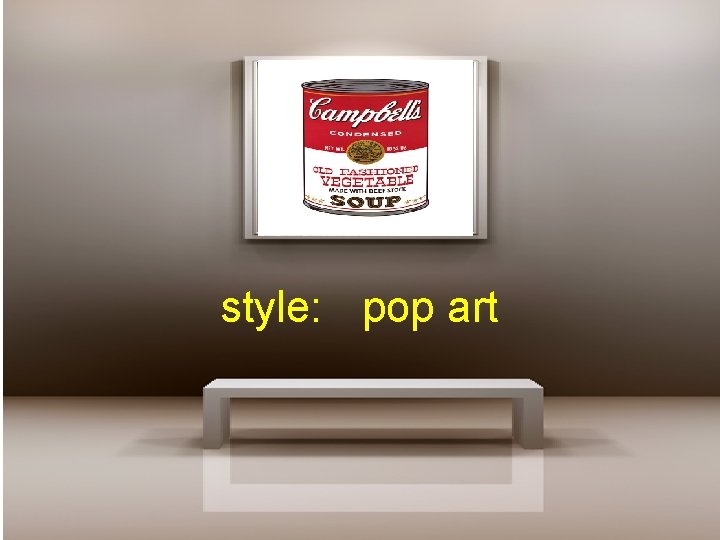 style: pop art 