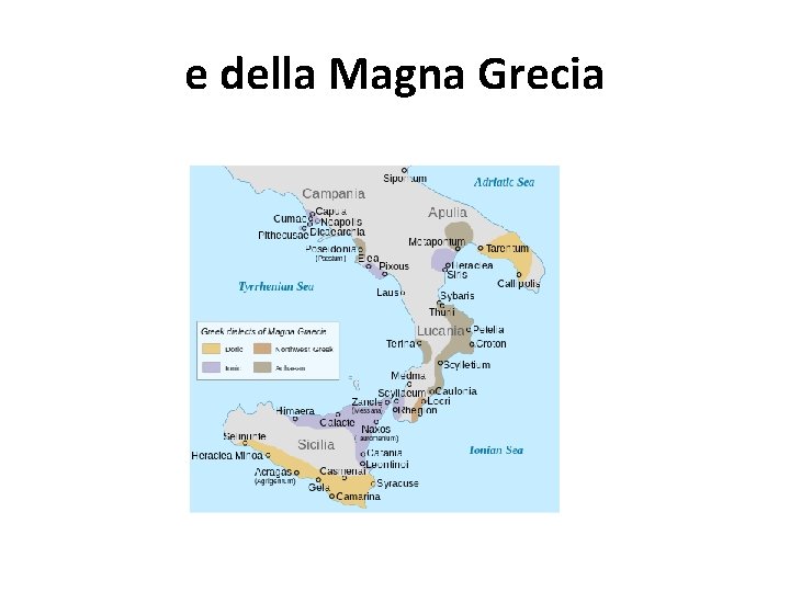 e della Magna Grecia 