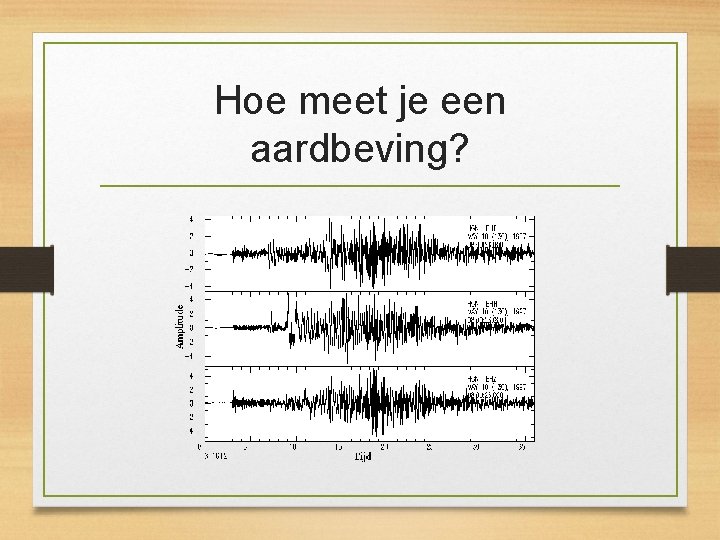 Hoe meet je een aardbeving? 