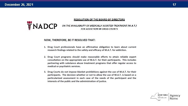 December 26, 2021 17 