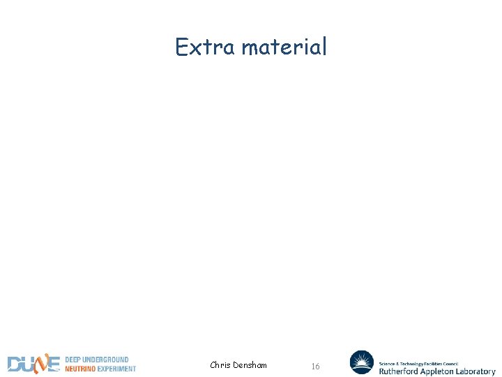 Extra material Chris Densham 16 