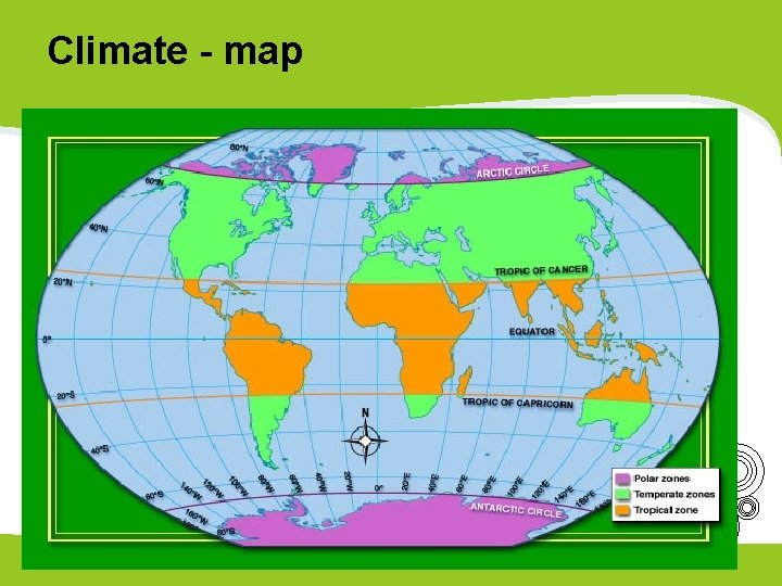 Climate - map 