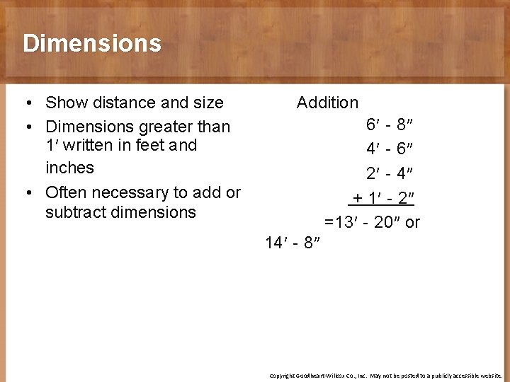 Chapter 7 Plans Specifications and Codes Objectives Identify