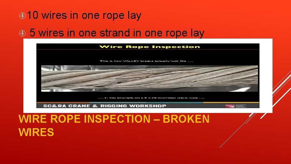  10 wires in one rope lay 5 wires in one strand in one