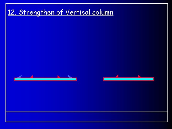 12. Strengthen of Vertical column 12. Strengthen of Vertical column